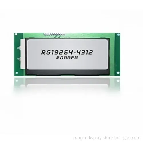 FSTN 4.3 Inch 192*64 Resolution FSTN LCD Module